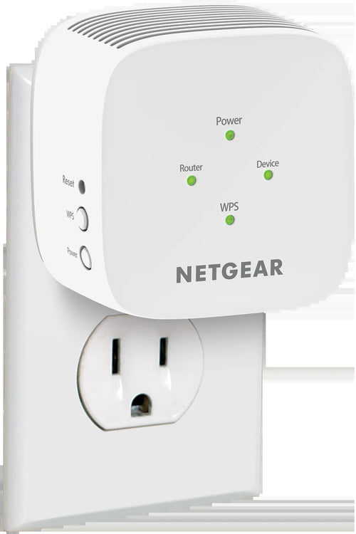 - AC750 Wifi Range Extender and Signal Booster, Wall-Plug, 750Mbps (EX3110)