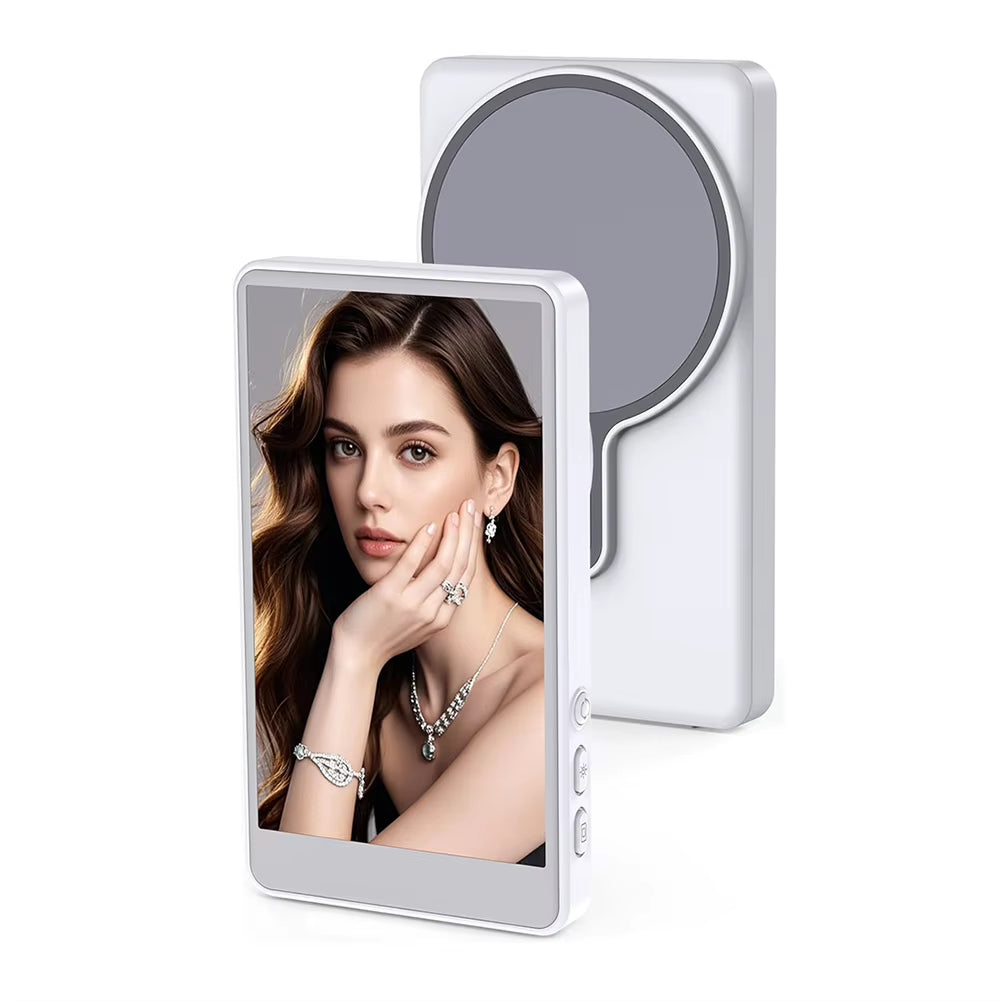Magnetic Phone Vlog Selfie Monitor Screen Smartphone Rear Camera Monitor Screen for Android Iphone Cellphone Back Camera Monitor