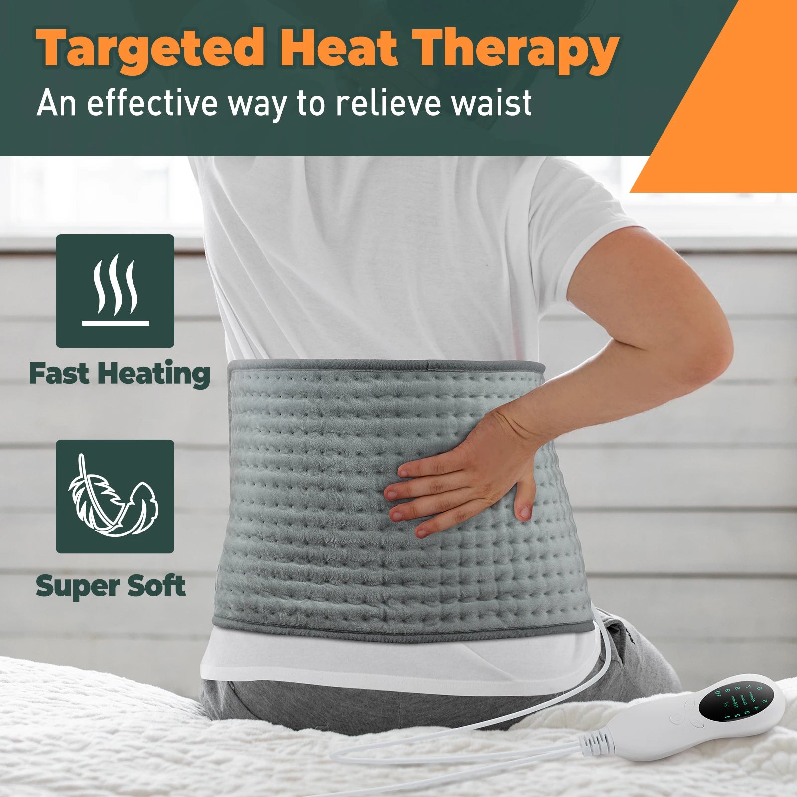 Home Electric Heating Pad, Period Menstrual Belt