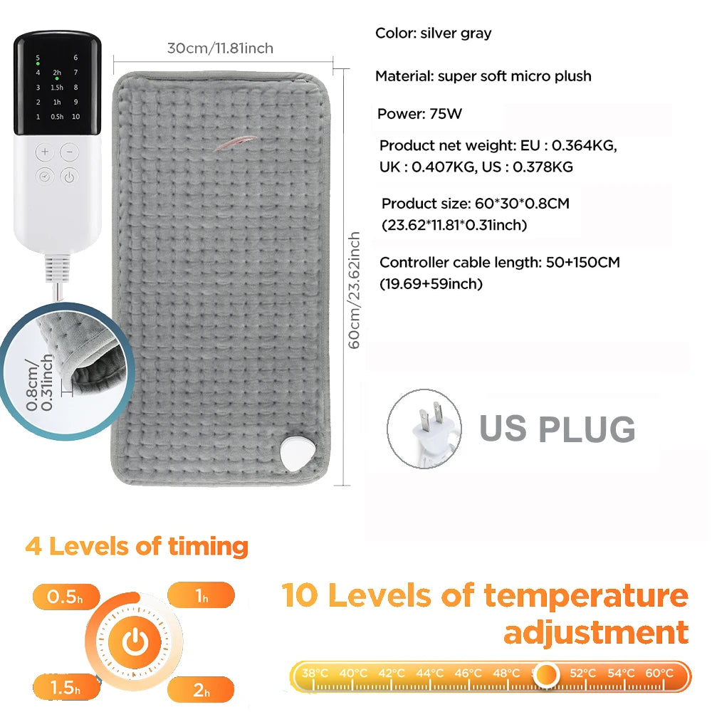 Home Electric Heating Pad, Period Menstrual Belt