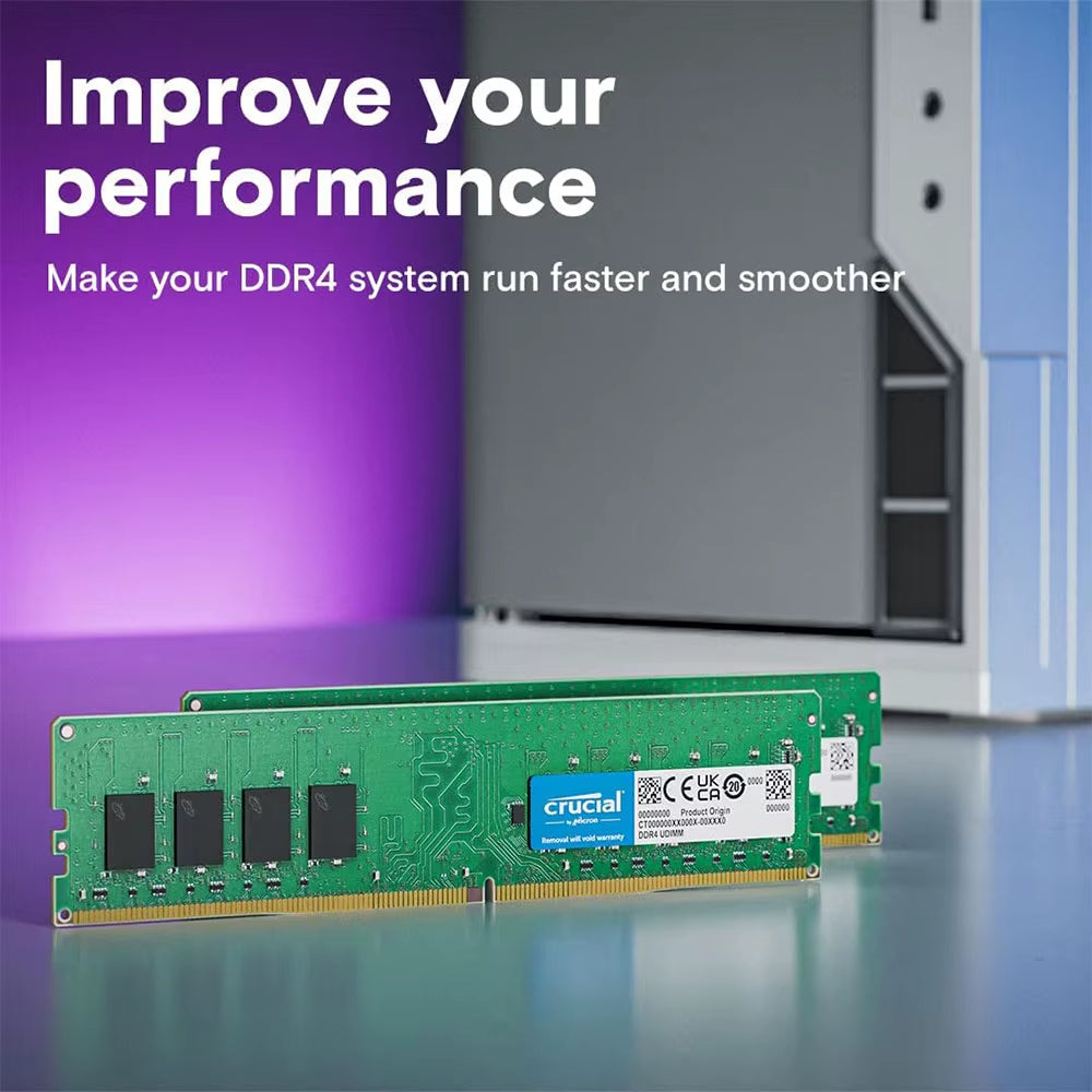 RAM DDR4 8GB 4GB 32GB 16GB 3200Mhz 2133 2400 2666Mhz PC4-19200 21300 288Pin Desktop Memory DIMM for Intel AMD